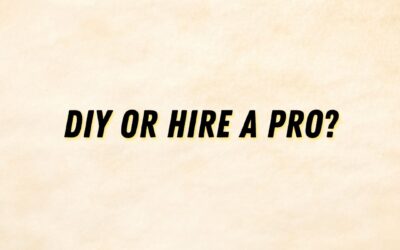 When to DIY and When to Call a Local Contractor