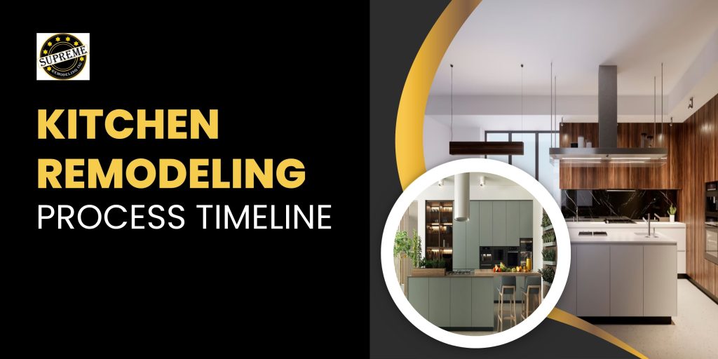 kitchen remodel timeline