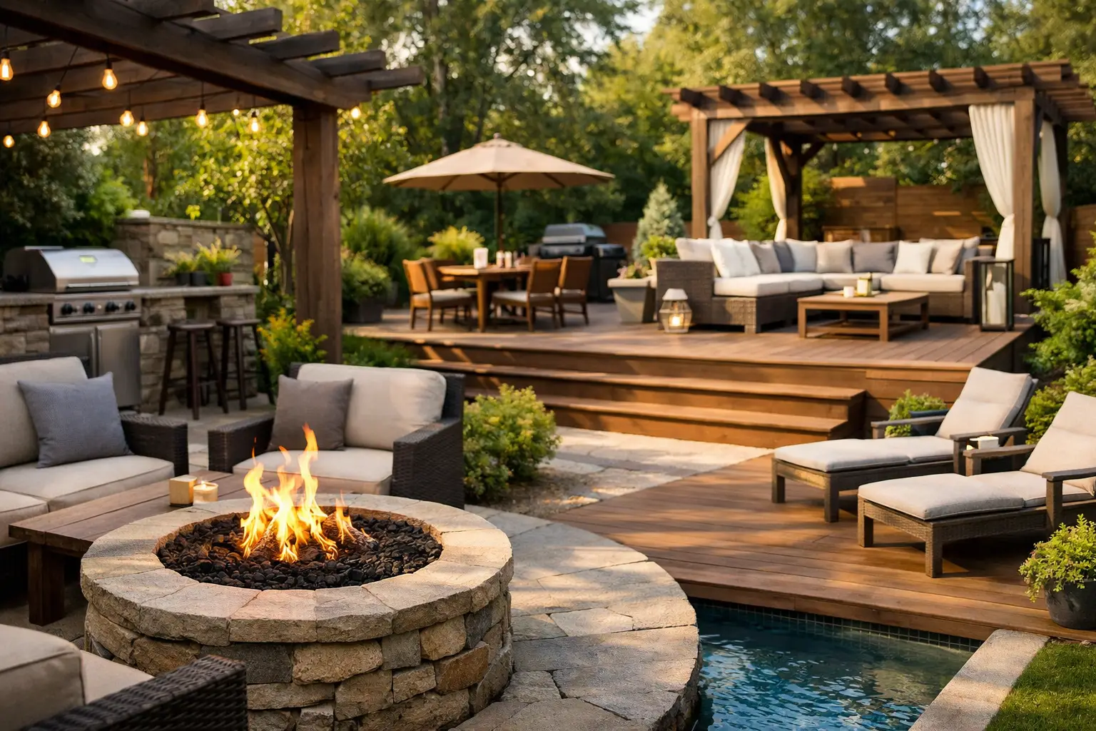 12 Backyard Patio and Deck Ideas That Work