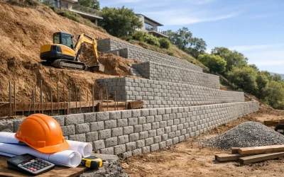 Hillside Construction Retaining Wall Cost