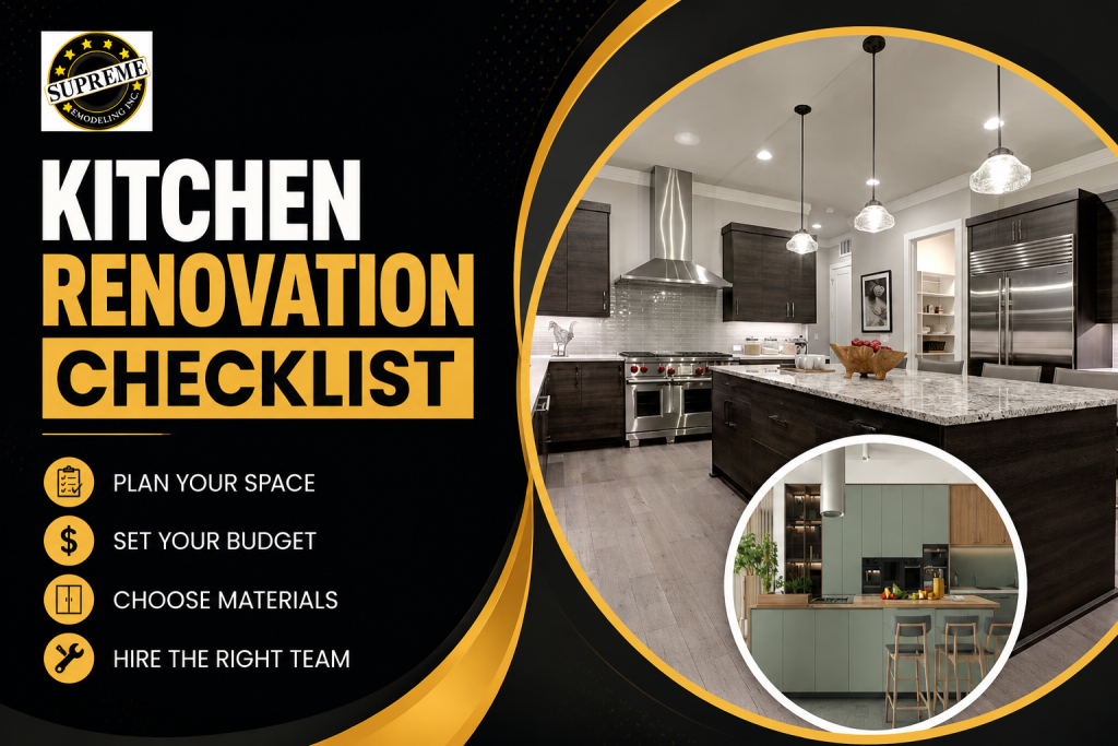 Kitchen Remodeling Checklist