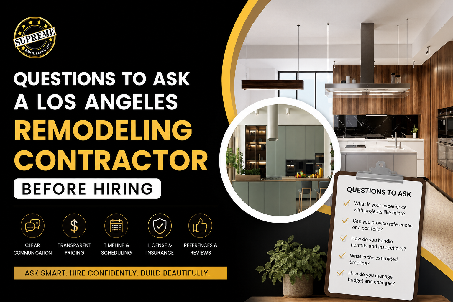 Ask a Los Angeles Remodeling Contractor